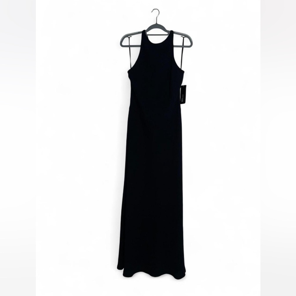 Jones New York Black Maxi Dress With Chain Detail